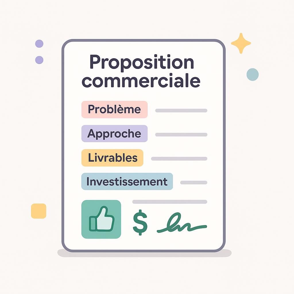 Proposition commerciale freelance : rédiger un devis qui convainc