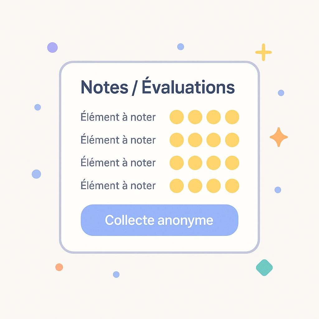 Notes / Évaluations