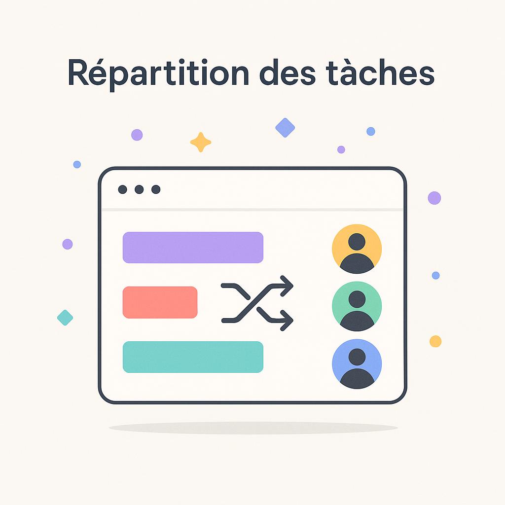 Répartition des tâches